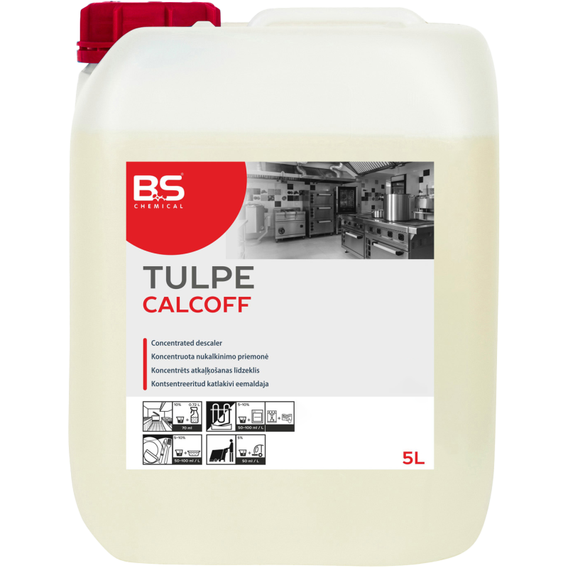 Tulpe Calcoff koncentrēts atkaļķošanas līdzeklis, 5L