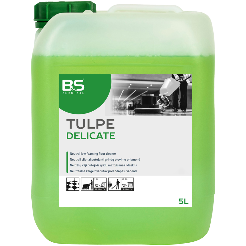 Tulpe Delicate neitrāls grīdu mazgāšanas līdzeklis, 5L