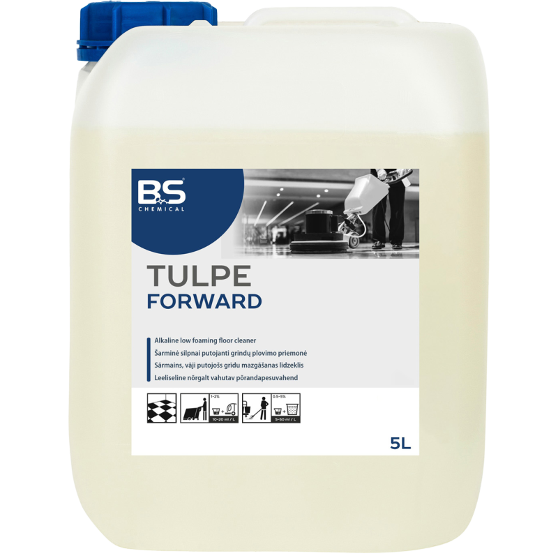 Tulpe Forward sārmains grīdu mazgāšanas līdzeklis, 5L