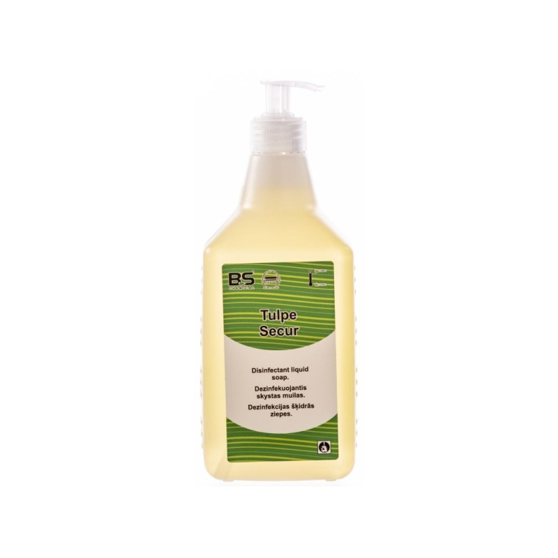 Tulpe Secur, šķidrās ziepes ar dezinfekciju, 720ml