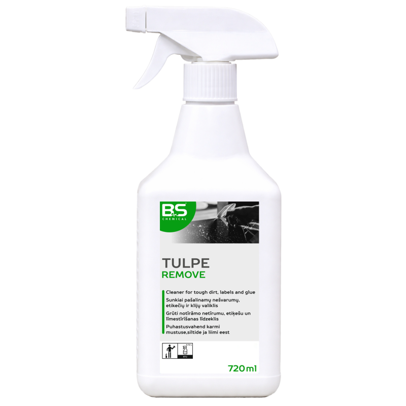 Tulpe Remove uzlīmju noņemšanas līdzeklis, 720ml