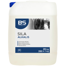Šķidrs veļas mazgāšanas līdzeklis Sila Alkalis, 26kg