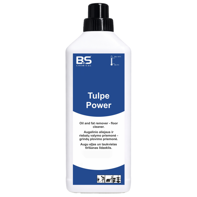 Tulpe Power stirpri sārmains grīdas mazgāšanas līdzeklis, 1L