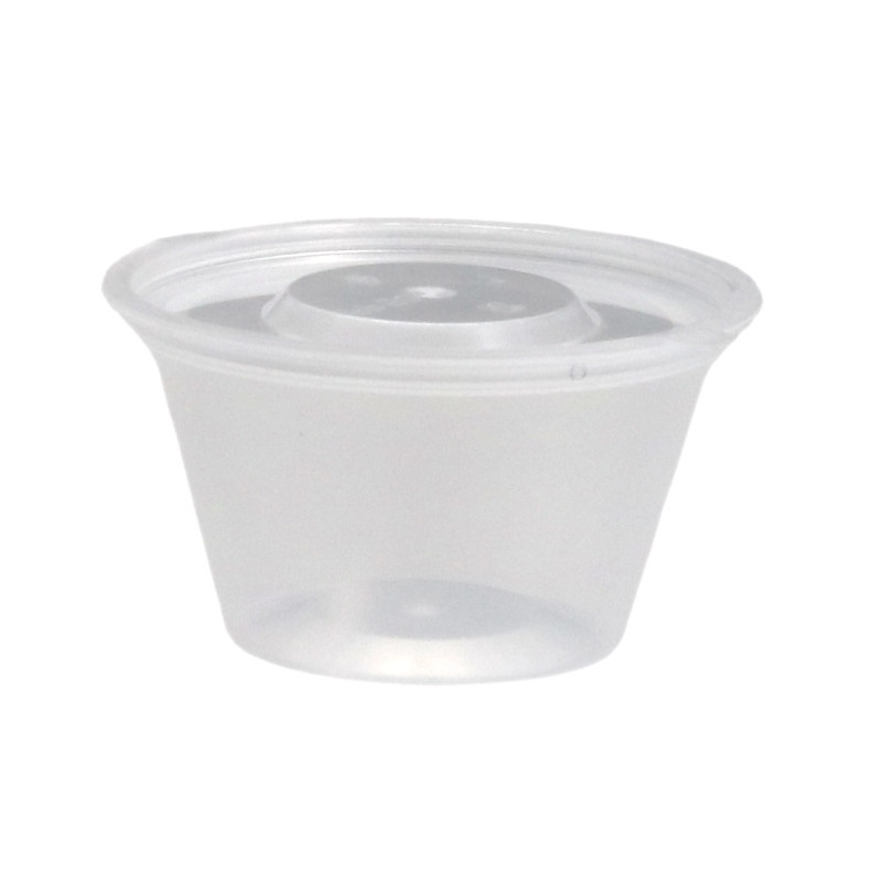Mērces trauks ar vāku, PP, 30 ml