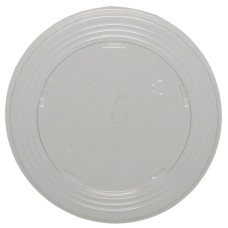Vāks plakans bez cauruma, caurspīdīgs PET, D9.5cm