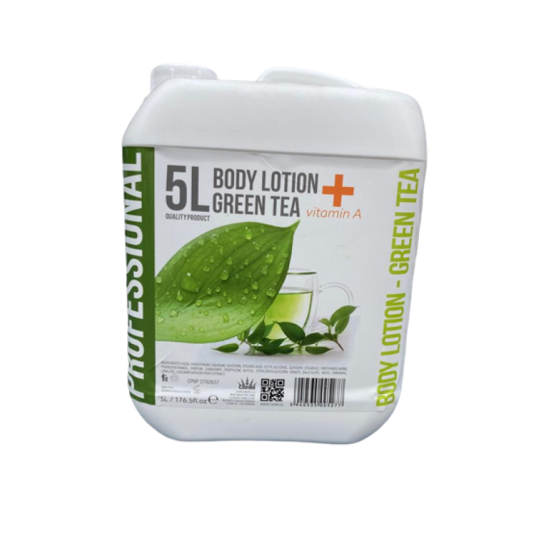 Ķermeņa losjons ar zaļās tējas ekstraktu un vitamīnu A, 5L