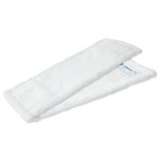 Mops mikrošķiedras ar kabatām, balts, 40cm