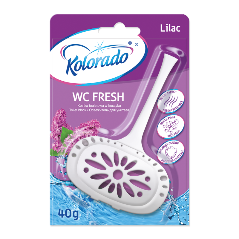 WC ieliktnis Kolorado ar ceriņu aromātu