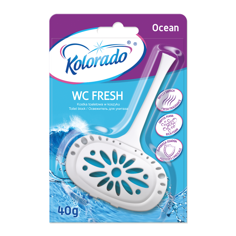 WC ieliktnis Kolorado ar okeāna aromātu