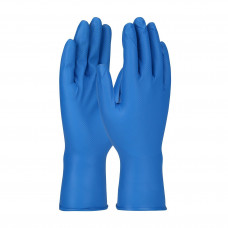 Cimdi Grippaz nitrila, ķīmiskai aizsardzībai, zili, XL