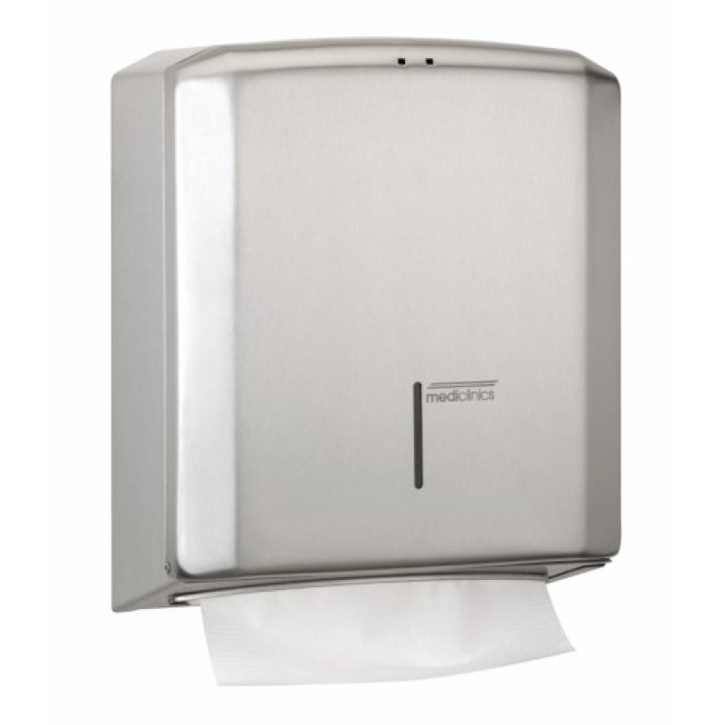 Turētājs C, Z veida salvetēm, Mediclinics, matēts nerūsējošais tērauds