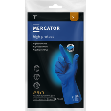 Cimdi MERCATOR High Protect, nitrila, zili, XL