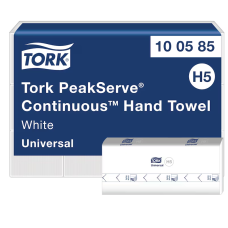 Roku Z savletes Tork Peak Serve H5, baltas, 1k, 22.5x20.1cm