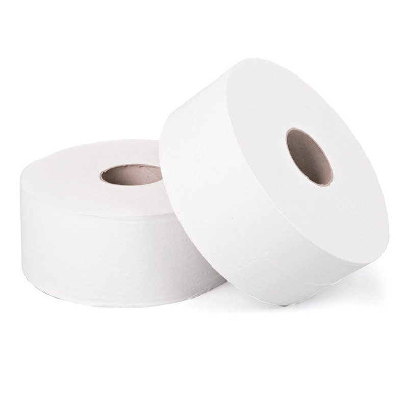 Tualetes papīrs ruļļos, balts, 100% celuloze, 1k, 240m