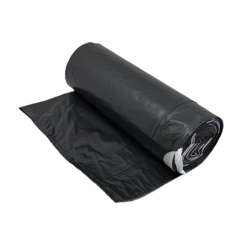 Atkritumu maisi aizvelkami, melni, 30 mikr., 35L