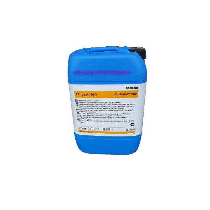 Virsmu dezinfekcijas līdzeklis P3-TOPAX 990, 20kg