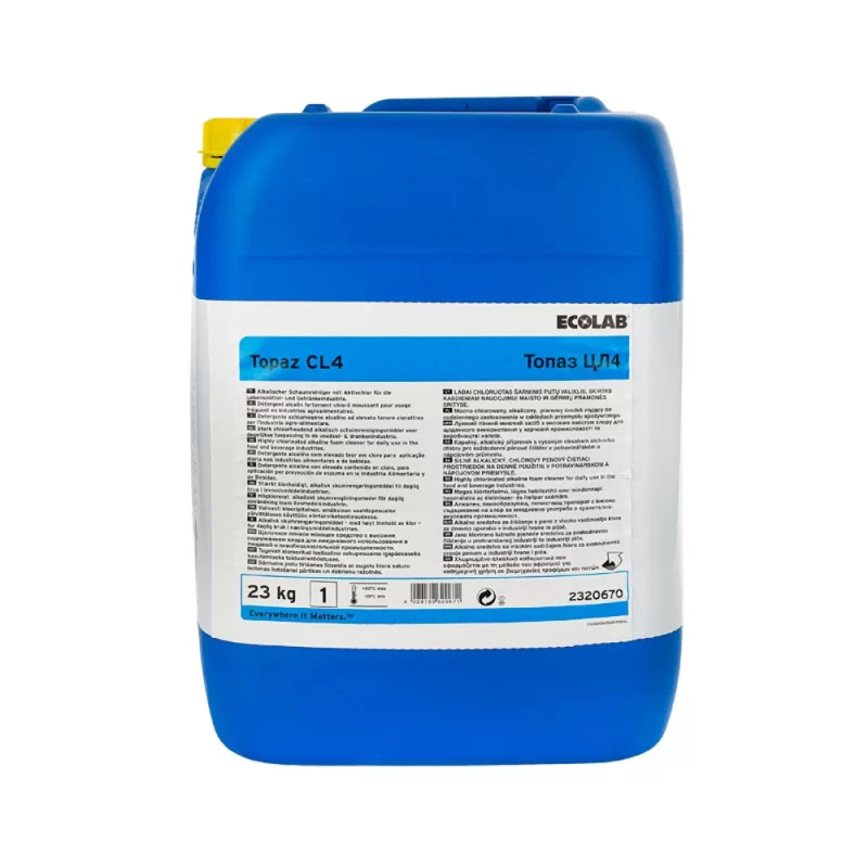Topaz CL4 tīrīšanas līdzeklis, 23kg