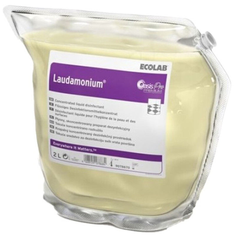 Laudamonium dezinfekcijas līdzeklis virsmām mitrās telpās, 2L