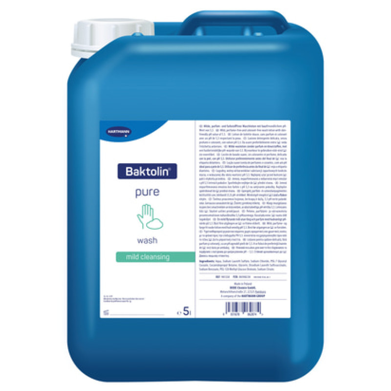Baktolin Pure šķidrās ziepes, 5L