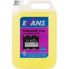 Glasswash Extra glāžu mazgāšanas līdzeklis trauku mašīnām, 5L