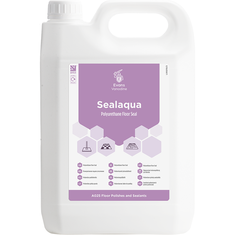 Sealaqua ūdens bāzes poliuretāna grīdas blīvējums, 5L