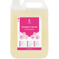 Orange & Neroli roku un ķermeņa ziepes, 5L