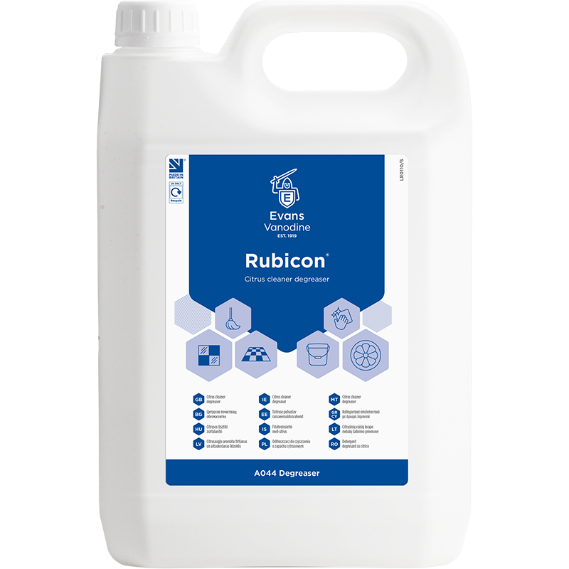 RUBICON Eļļas un tauku tīrīšanas līdzeklis, 5L