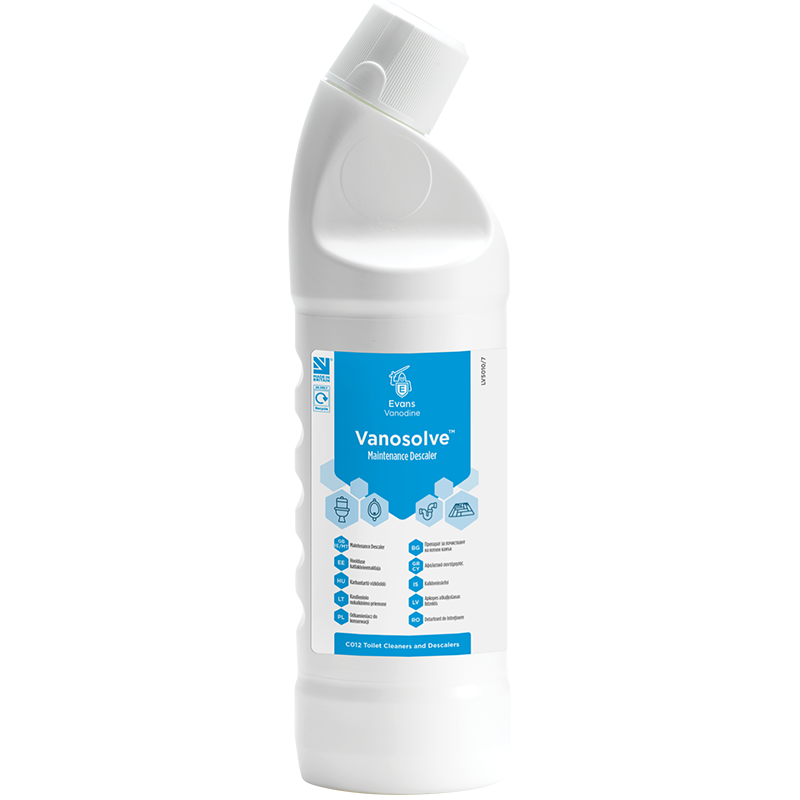 Vanosolve īpaši spēcīgs, skābi saturošs tīrīšanas/atkaļķošanas līdzeklis, 1L