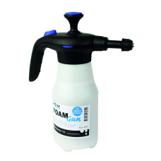 Activa Foam pudele spirta produktiem ar putu izsmidzinātāju, zila, 1L