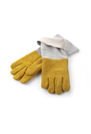 Karstumizturīgi ādas grila cimdi –HENDI, 46cm, L