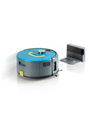 Putekļsūcējs co-botic 1900 Drop & Go ar i-power uzlādes staciju