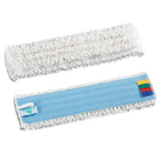 VELCRO kokvilnas  mops, 42cm, balts