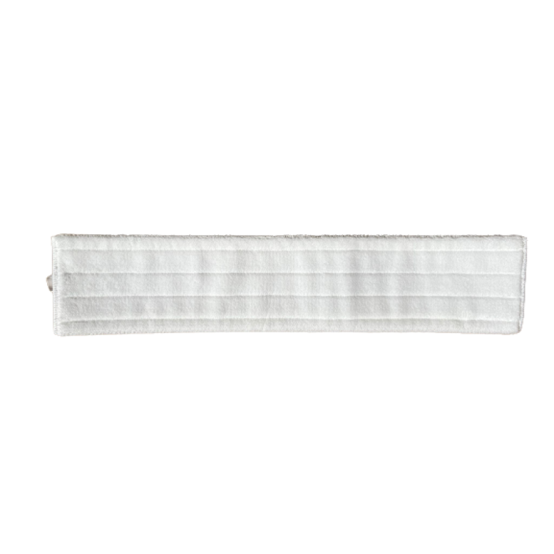 Mops velcro no biezas mikrošķiedras, balts, 60cm