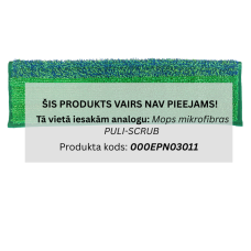 Mops velcro DUAL PERFOR, zaļš, 40cm