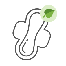 Organic higiēniskās paketes "Regullar flow"