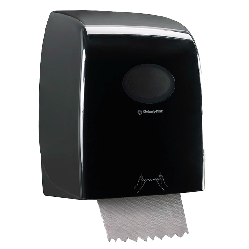 Roku dvieļu turētājs Aquarius Essential, melns