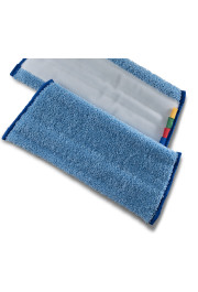 Mops SPEED velcro, mikrošķiedras, zils, 40cm