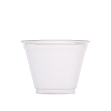 Deserta trauks, caurspīdīgs, PET, D9.5cm, 280ml