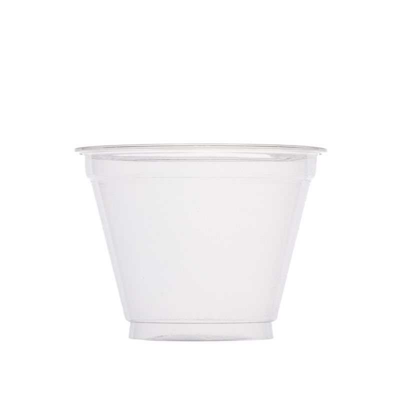 Deserta trauks, caurspīdīgs, PET, D9.5cm, 280ml