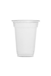 Auksto dzērienu glāzes PET, caurspīdīgas, D9.5cm, 300/425ml