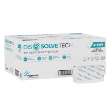 Roku V salvetes, Dissolve Tech, baltas, 2k, 22x21cm