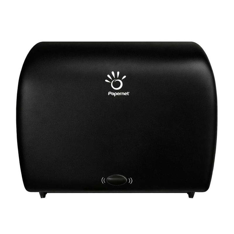 Elektroniskais roku dvieļu turētājs ar sensoru, AUTOCUT No Touch, melns