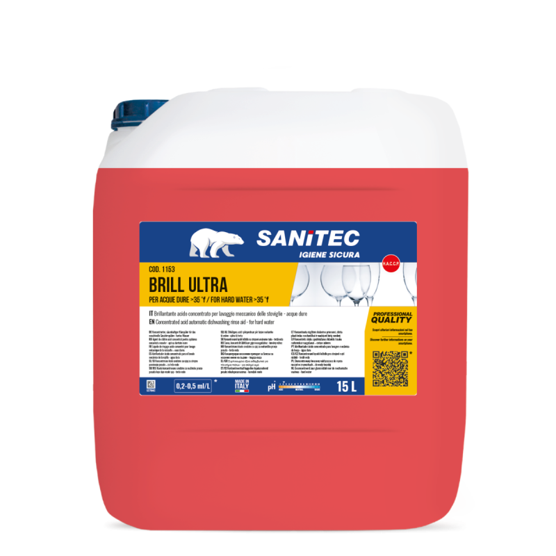 Brill Ultra trauku skalošanas līdzeklis, 15L