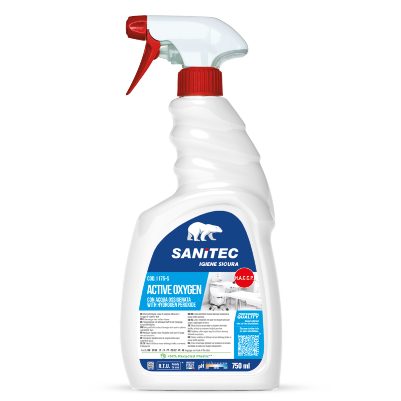 Active oxygen cietu virsmu tīrīšanas līdzeklis uz aktīvās skabekļu bāzes, 750ml