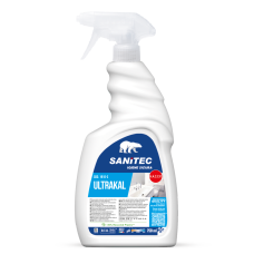 ULTRAKAL, aromatizēts, skābi saturošs kaļķa un rūsas tīrīšanas līdzeklis, SANITEC, 750ml
