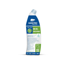 GREEN POWER WC GEL, ekoloģiskais atkaļķošanas līdzeklis WC tīrīšanai, SANITES, 700ml