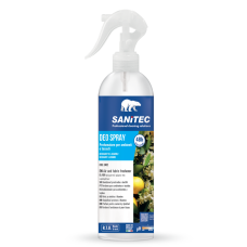 Gaisa atsvaidzinātājs ar smaku novēršanu, Sanitec, Bergamotto & Jasmine, 300ml