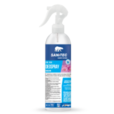 DEOSPRAY Floral, gaisa un audumu atsvaidzinātājs ar smaku novēršanu, SANITEC, 300ml