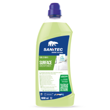 GREEN POWER Surface, ekoloģisks universāls tīrīšanas līdzeklis, SANITEC, 1L