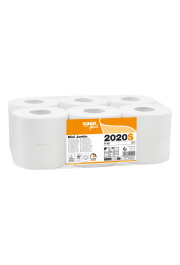 Tualetes papīrs SAVE Plus MINI JUMBO, balts, 2K, pārstrādāta šķiedra, 150m